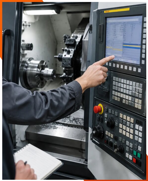 Обучение работе с ЧПУ FANUC в Отрадном